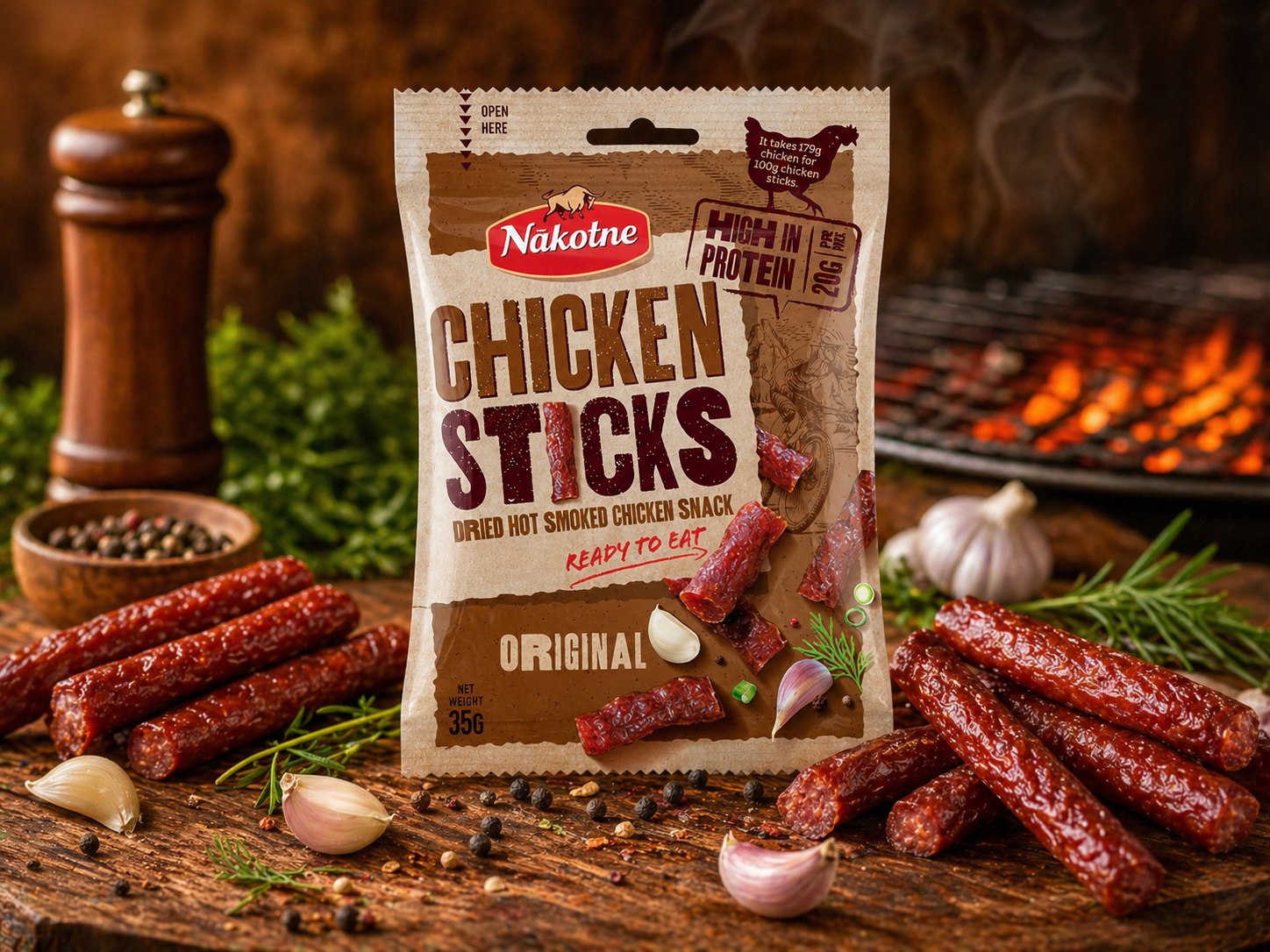 NAKOTNE Chicken Sticks — included in the Stick Mix