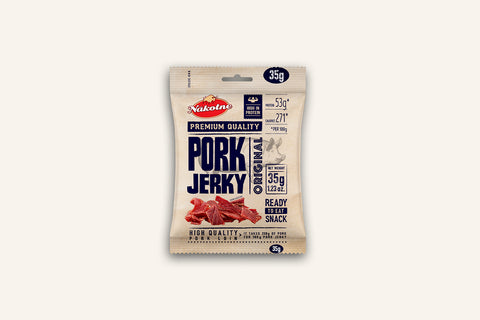 NAKOTNE Pork Jerky Original 8 x 35g Packung