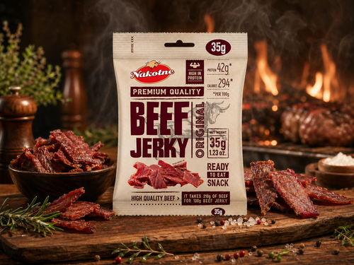 NAKOTNE BEEF JERKY ORIGINAL ( 8 x 35g)