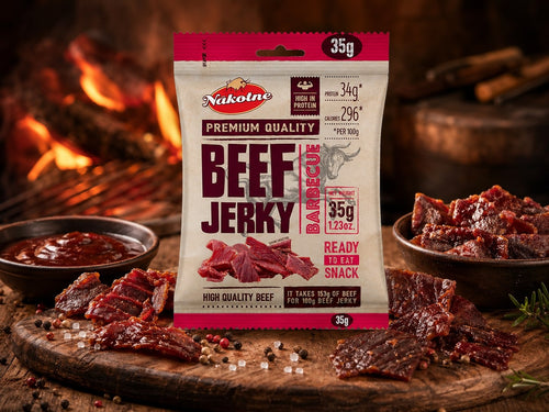 NAKOTNE Beef Jerky Barbeque product pouch
