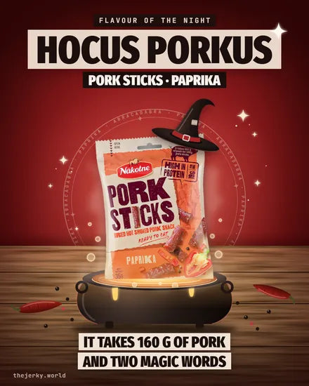 Hocus Porkus: Pork Sticks Paprika paceļas no katla